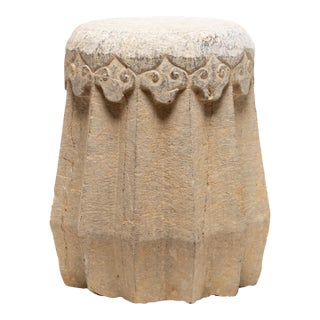 Chinese Ruyi Stone Drum For Sale