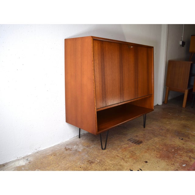 WK Möbel Mid-Century Modern Teak Highboard from WK Möbel For Sale - Image 4 of 7