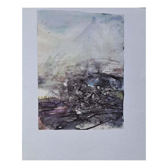 Zao Wou-Ki, Illuminations, Photogravure For Sale