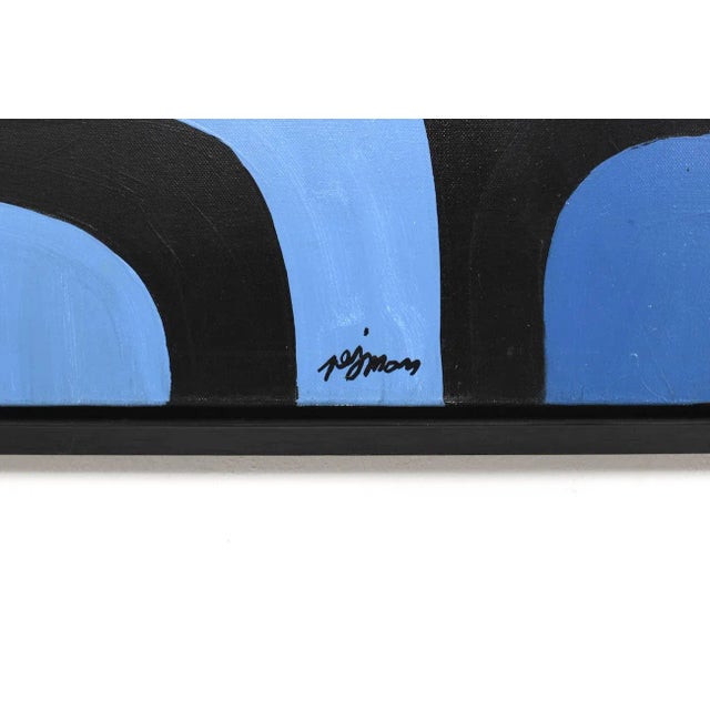 1990s Reflections of Forgetfulness Acrylic on Canvas by Pejman Ebadi, 1994 For Sale - Image 5 of 11