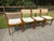 Wood Set of Four (4) Danish Mid-Century Modern Dining Chairs in Solid Teak by D-Scan, C. 1980's For Sale - Image 7 of 9