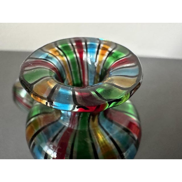Mid-Century Modern Vintage Italian Murano Glass Perfume Bottle, 1950s For Sale - Image 3 of 14