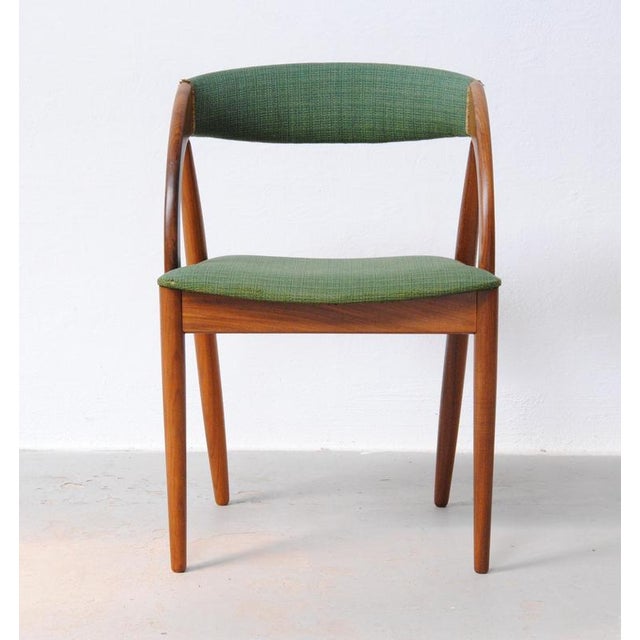 Fully Restored Teak Chairs with Upholstery from Johannes Andersen For Sale - Image 10 of 14