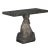 NOIR Tilden Console, Black Marble For Sale - Image 9 of 10