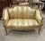 In love with the design. Beautiful sofa with gold details. Fully refinished in new gold and padding. We changed the...
