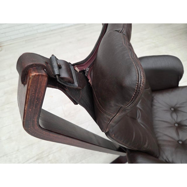 Norwegian Falcon Lounge Chair by Sigurd Ressel for Vatne Møbler, 1970s For Sale - Image 10 of 18