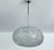 Silver Vintage Murano Glass Pendant Light from Doria, 1970s For Sale - Image 8 of 17