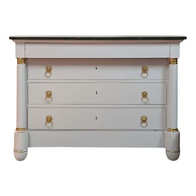 Antique Empire Style Chest of Drawers, 1815 For Sale
