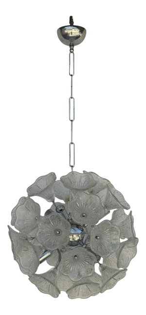 Mid-Century Italian Venini Chandelier