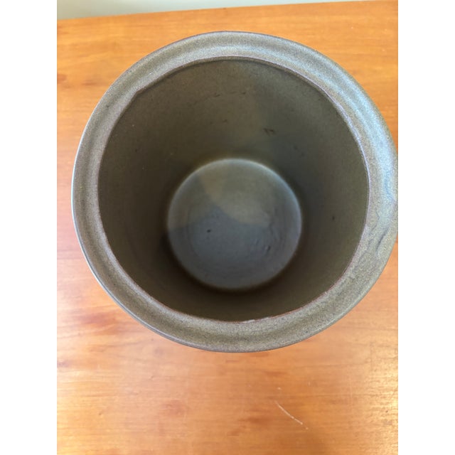 Mid-Century Modern Gordon & Jane Martz | Marshall Studios | Ceramic Lidded Canister Jar For Sale - Image 3 of 11