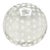 Vintage Tiffany & Co Frosted Polka Dot Crystal Sphere Paperweight For Sale