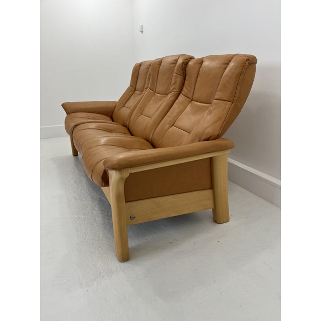 Stressless 3-Seater Sofa from Ekornes, Norway, 1980s For Sale - Image 13 of 17
