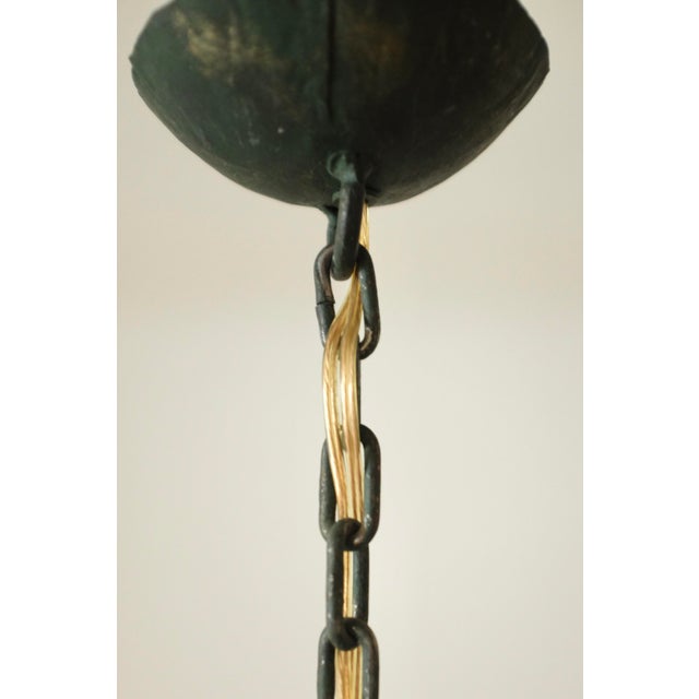 Mid-Century Modern 1950s Two Arm Swedish Modern Pendant For Sale - Image 3 of 7