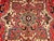 Persian Vintage Persian Heriz Serapi Rug, Hand-Knotted Wool, Geometric Pattern, Red & Navy, 6x9 For Sale - Image 3 of 18