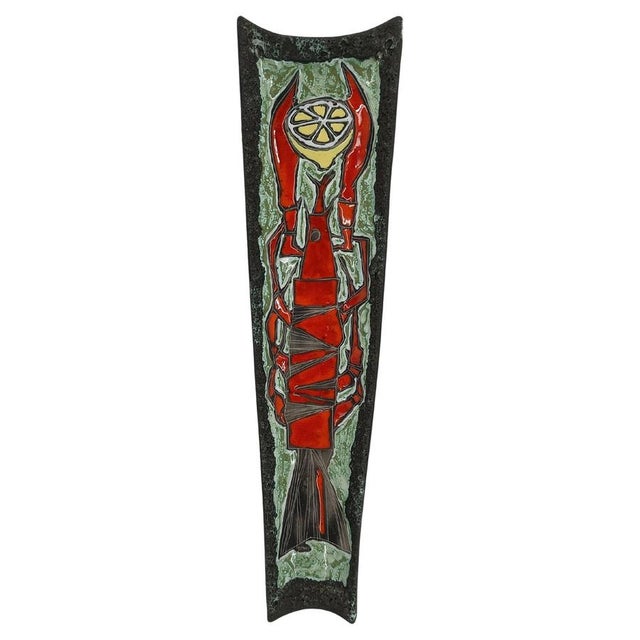 Vintage Ceramic Lobster Wall Decor, 1960s For Sale - Image 11 of 11