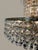 Vintage Crystal and Brass Cascading Chandelier, 1960s For Sale - Image 3 of 7