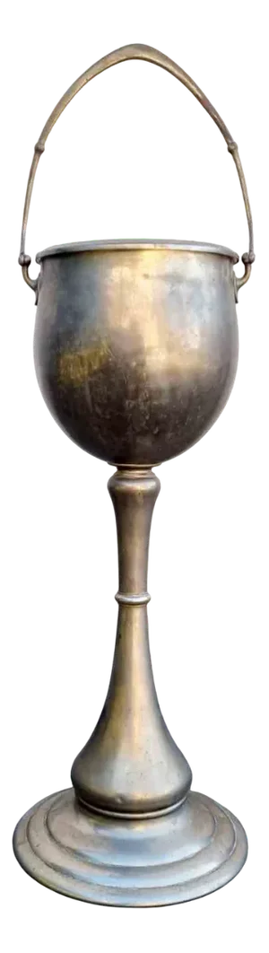 Vintage Italian Art Deco Wine Cooler on Stand, 1920s