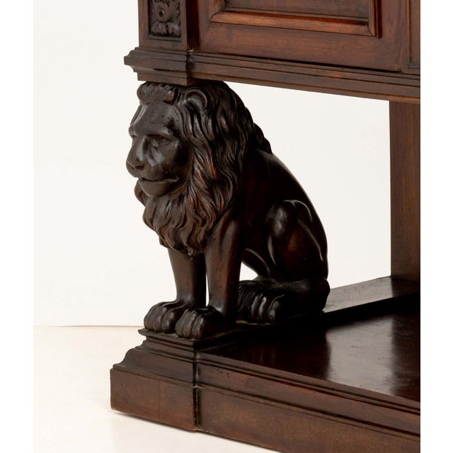 Renaissance Revival Carved Walnut Sideboard For Sale - Image 12 of 15