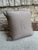 Vintage French Jean Francois Lesage embroidered pillow from Paris. The embroidery on this single pillow shows three (3)...