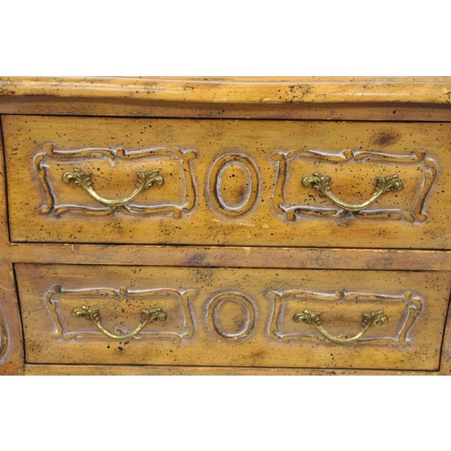 Mid 20th Century Vintage Italian Salesman Sample Louis XV Commode Jewelry Box Miniature Chest For Sale - Image 5 of 11