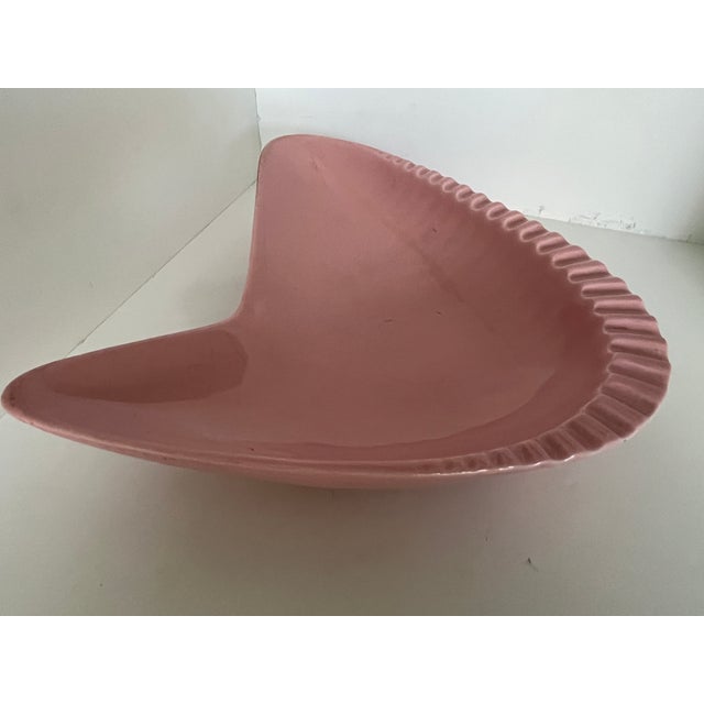 1950s MCM Gilner Boomerang Ceramic Ash Tray For Sale - Image 5 of 10