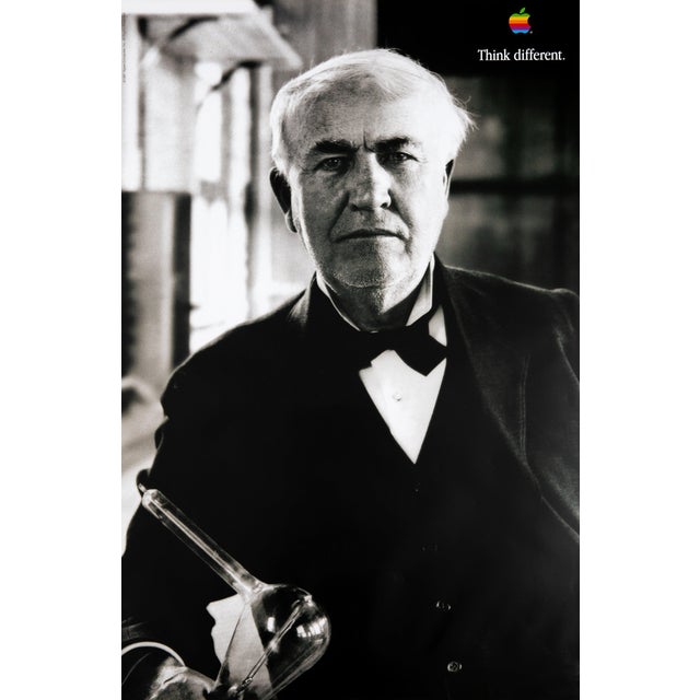 Apple Thomas Edison Poster For Sale