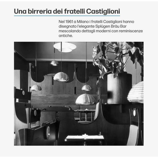 1960s Flower Splugen Brau Aluminum Pendant attributed to Achille Castiglioni for Hille, Italy, 1960s For Sale - Image 5 of 12