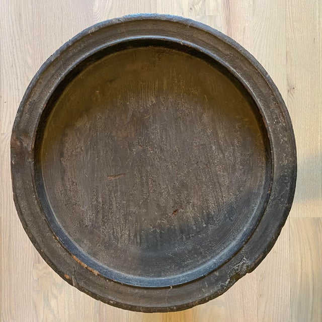 Early 20th Century Antique Wooden Offering Tray For Sale - Image 9 of 13