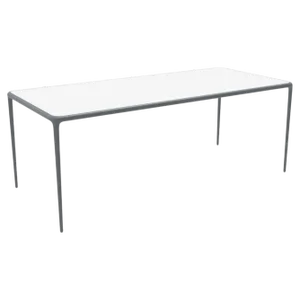 Xaloc Grey Glass Top Table 200 by Mowee