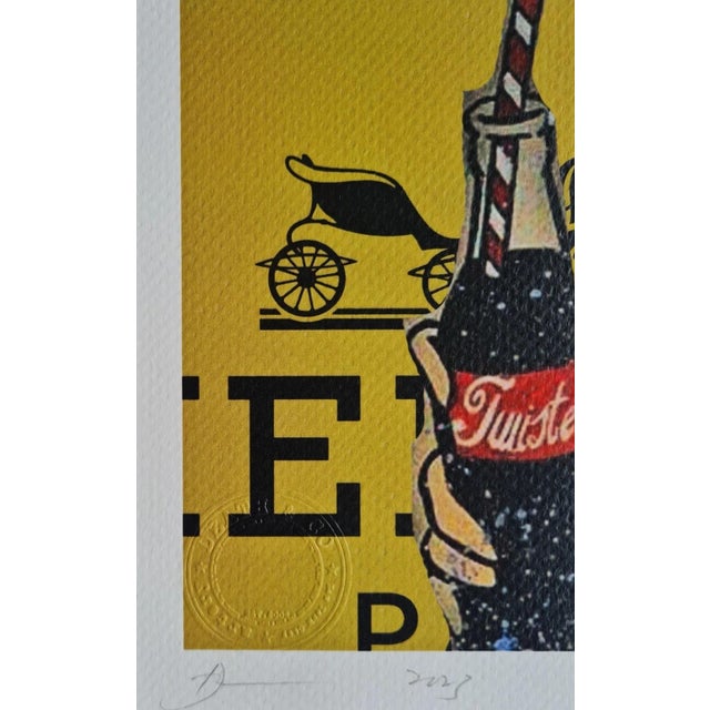 Paper Death Nyc - Nighthawks - Limited Edition With Certificate For Sale - Image 7 of 10