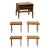 1950s Danish Modern Mahogany Chest of 4 Side Table Stands by Frits Henningsen, Attributed For Sale - Image 11 of 14