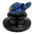 Hand Carved Lapis Lazuli "Hatching Turtle" Gemstone Sculpture For Sale