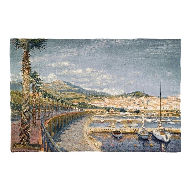 Marina Loom Woven Tapestry - 88x132cm (2'11"x4'4") - Requires Rod Size 4 For Sale