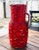 Rustic European Vintage Red Wicker Jug For Sale - Image 3 of 11