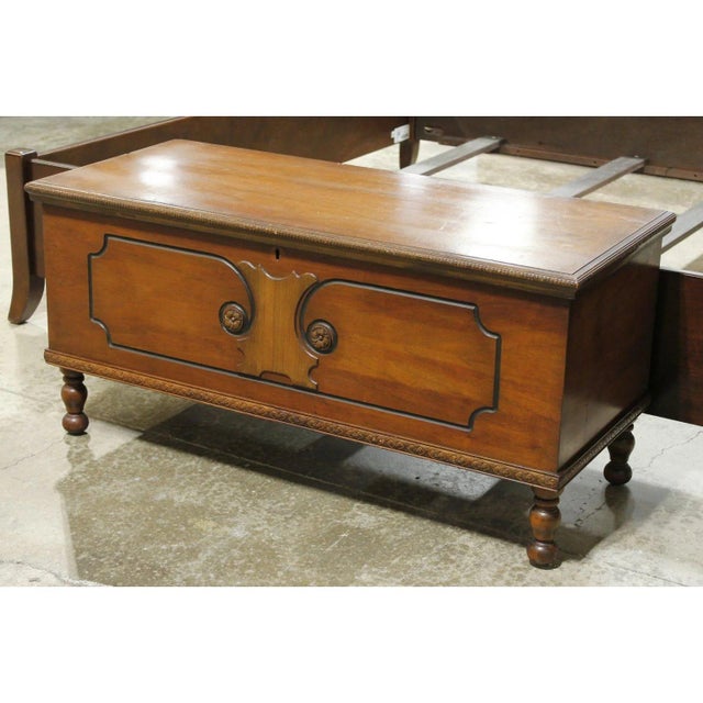 Roos Vintage Cedar Chest For Sale - Image 4 of 7