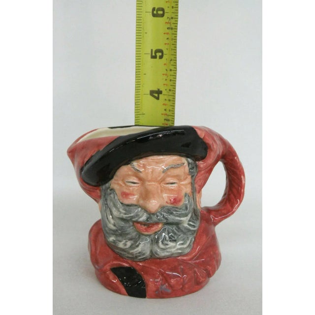 Ceramic Royal Doulton Falstaff D6385 English Small Porcelain Character Mug For Sale - Image 7 of 11