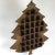 Wood Hand Crafted Antique Wood Christmas Tree Wall Display for Miniatures For Sale - Image 7 of 11