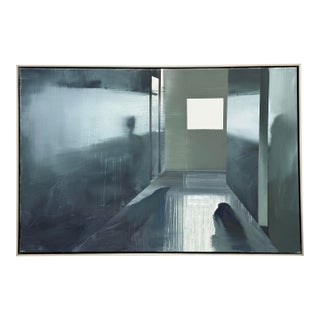 Emanuel Bernstone's Radiation Oil on Canvas, Framed For Sale
