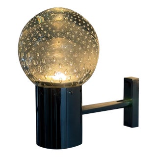Single Wall Light by Gino Sarfatti and Archimede Seguso for Seguso, 1950s For Sale
