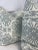 Transitional Quadrille China Seas "Sigourney Small Scale" in Custom Blue/Gray 22" Pillows- a Pair For Sale - Image 3 of 3