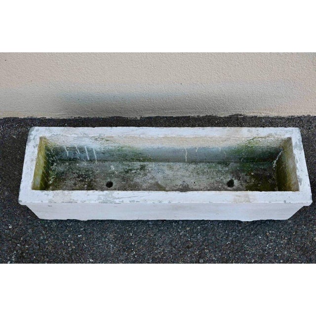 Large Vintage Concrete Planters, 1960s, Set of 4 For Sale - Image 4 of 9