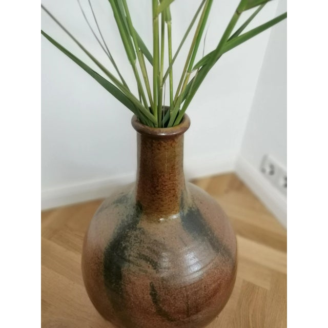 large floor vase Paul Eydner Ceramics Waldenburg GDR approx. 1970s, labeled expertic. Expertic® was the brand name of a...