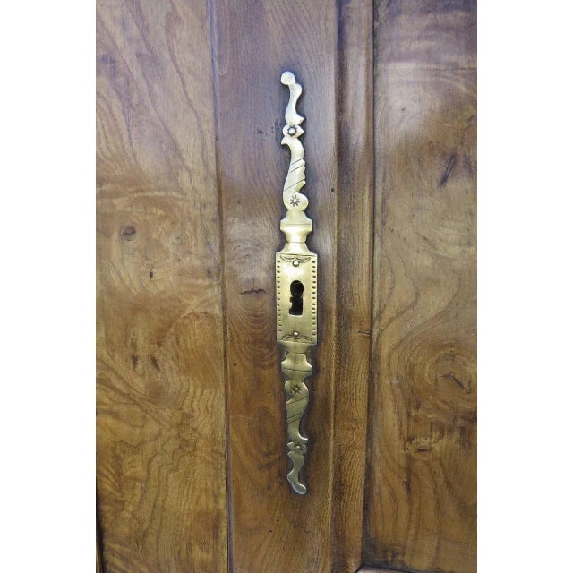 Wood French Fruitwood Vaisselier Buffet c1840 For Sale - Image 7 of 8