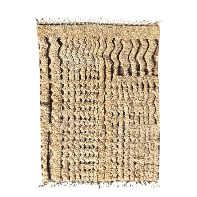 Large Moroccan Berber Rug, 1990 For Sale - Image 11 of 11