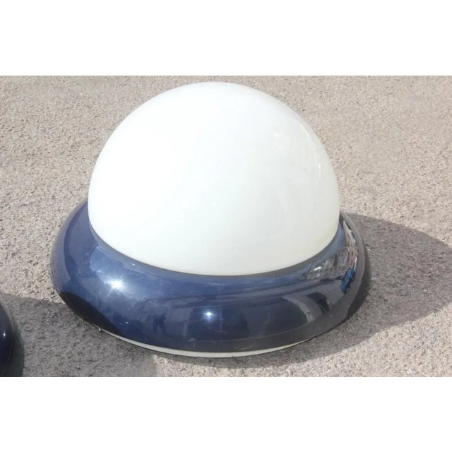 1960s Large Lacquered Metal Sconces, 1960s, Set of 2 For Sale - Image 5 of 15