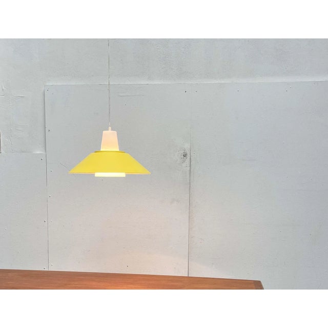 Mid-Century Modern Mid-Century Modern Danish Minimalist Pendant Lamp, 1960s For Sale - Image 3 of 18