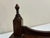 Antique Mahogany Wood Dresser Box - Serpentine Crest & Finials - 28” English For Sale - Image 10 of 12