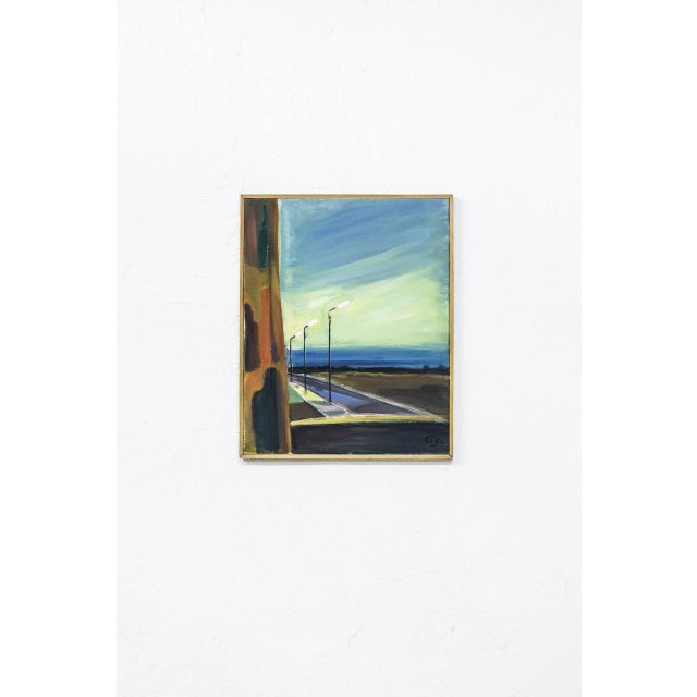 Painting by John Ivar Berg, 1976 For Sale - Image 6 of 6