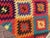 Textile 1960s Vintage Turkish Kilim Rug - 35" X 49" For Sale - Image 7 of 10
