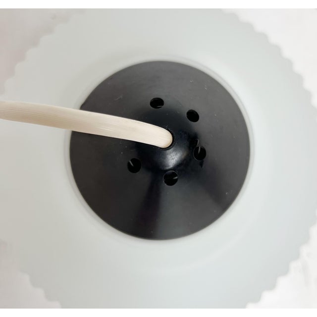 Glass Opal Glass Ceiling Lamp by Louis Kalff for Philips, 1950s For Sale - Image 7 of 10